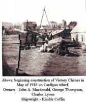 Beginning construction of the Victory Chimes
