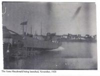 Anna Macdonald being launched