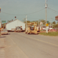 Victoria Street East; Hauling White Rose Garage