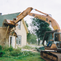 Victoria Street East; Demolition of Bourget House