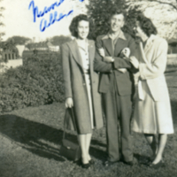 Muriel Allen, Albert Allen et femme non-identifiée