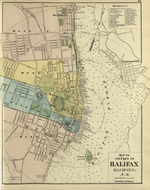 Map of the City of Halifax, Halifax Co. N.S.
