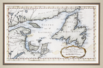 Carte du Golphe de St. Laurent et Pays Voisins Pour Servir a l'Histoire Generale des Voyages.