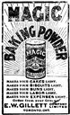 Magic Baking Powder, E. W. Gillett Co.