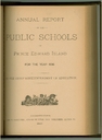 01 Title Page of the Annual Report on the Public Schools of Prince Edward Island for the year 1896