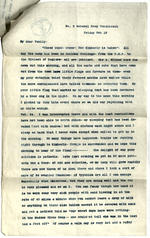 Georgina F Pope Letter - February 16, 1900