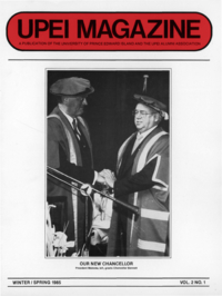 UPEI Magazine - Winter/Spring 1985