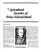 The Agricultural Societies of Prince Edward Island