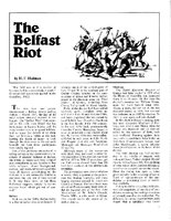 The Belfast Riot