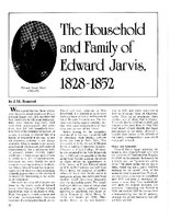 The Household and Family of Edward Jarvis, 1828 - 1852