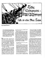The Emigrant: Life in the New Land