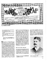 Michael A McInnis, The Maple Leaf and Migration from Prince Edward Island