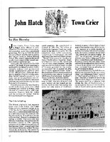 John Hatch: Town Crier
