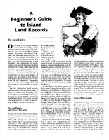 A Beginner's Guide to Island Land Records