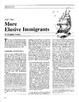 More Elusive Immigrants Part Two