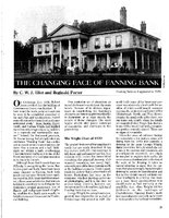 The Changing Face of Fanning Bank