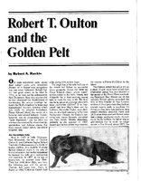 Robert T. Oulton and the Golden Pelt