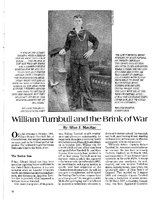 William Turnbull and the Brink of War