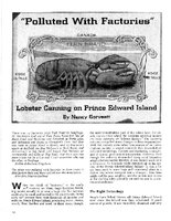 "Polluted With Factories/; - Lobster Canning on Prince Edward Island/ « £a grouillait dusines » - La mise en conserve du homard