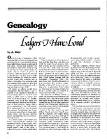 Ledgers I Have Loved
