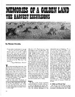 Memories of a Golden Land: The Harvest Excursions